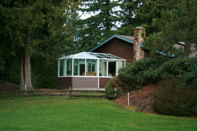 Big House: Small Dining Room - A New Sunroom in Olympia